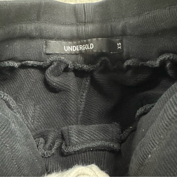 Undergld Space Planet Patch Black Jogger‎ Pants Size XS Streetwear Skater Y2k - Picture 4 of 8